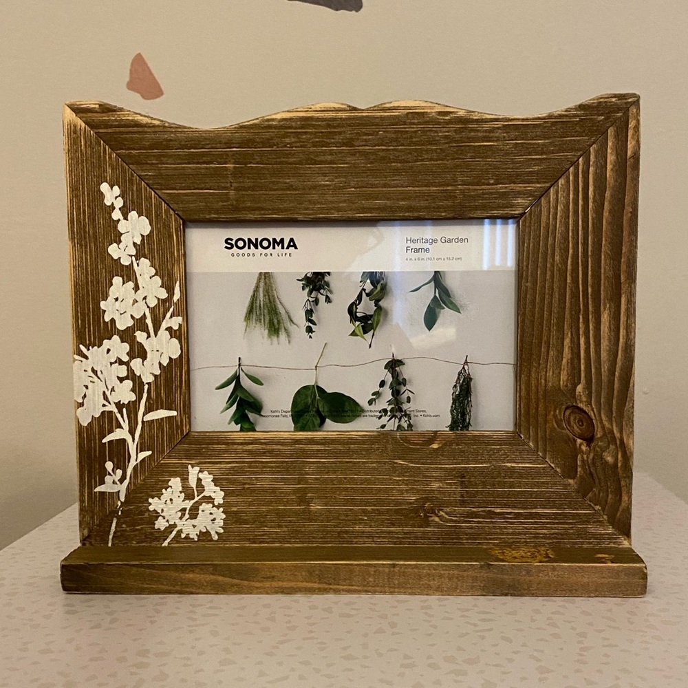 Sonoma Heritage Garden Picture Frame 4”x6”